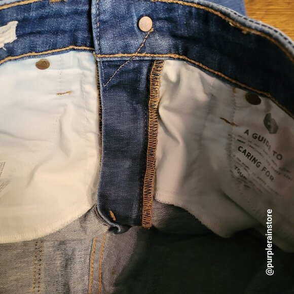 Madewell Jeans 27 Curvy High Rise Skinny Moreaux Wash AA621 Tummy Control - Picture 4 of 13